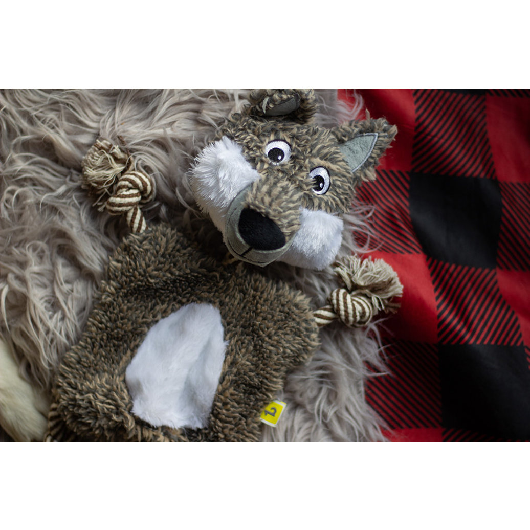 View larger image of BeOneBreed, Walter The Wolf - Plush Dog Toy