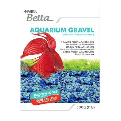Betta Gravel - Tri Colour Blue - 500 g