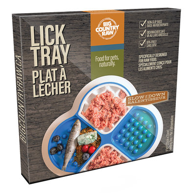 Big Country Raw, Lick Tray - Frozen Dog Food