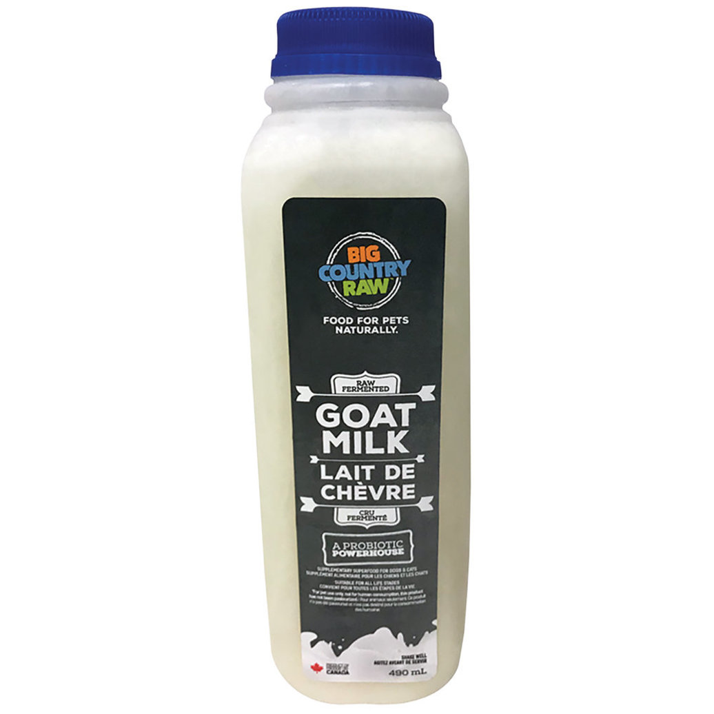 View larger image of Big Country Raw, Raw Fermented Goats Milk  - 490 g - Frozen Dog Food