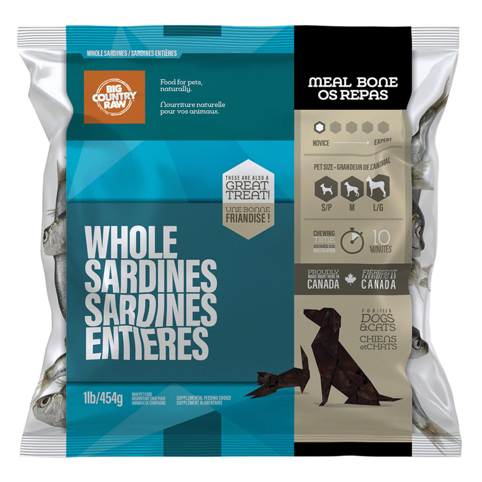 Fresh sardines shop for dogs