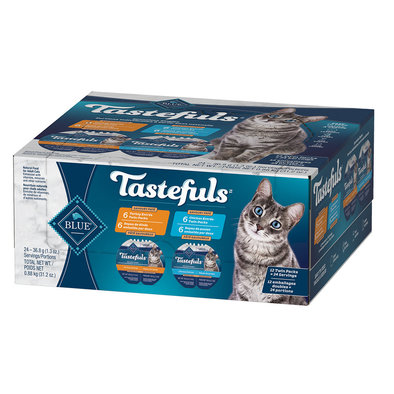 Adult Feline - Tastefuls Spoonless - Chicken & Turkey Pate - 73 g - 12 pk