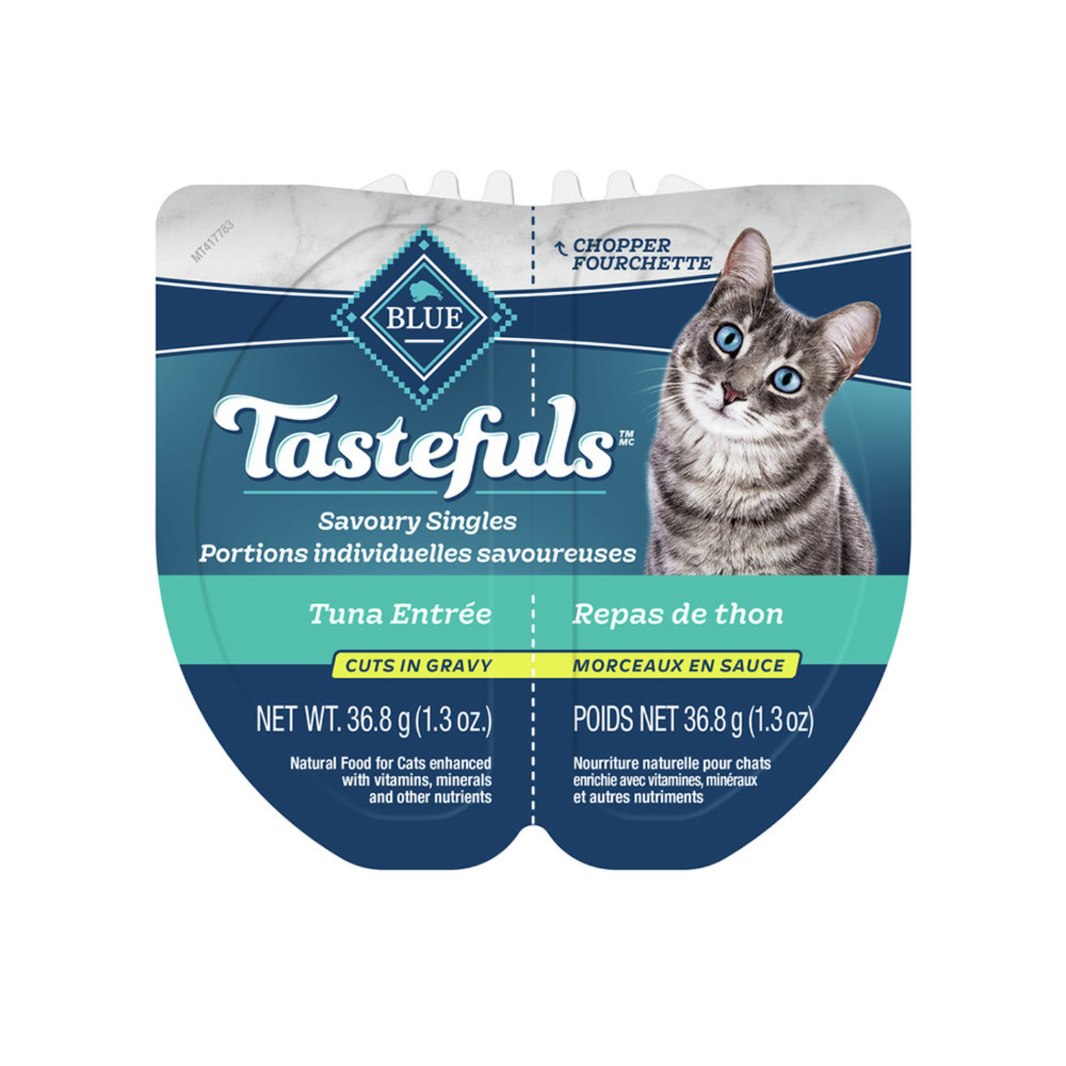 Blue Buffalo Adult Feline Tastefuls Spoonless Tuna in Gravy 73g