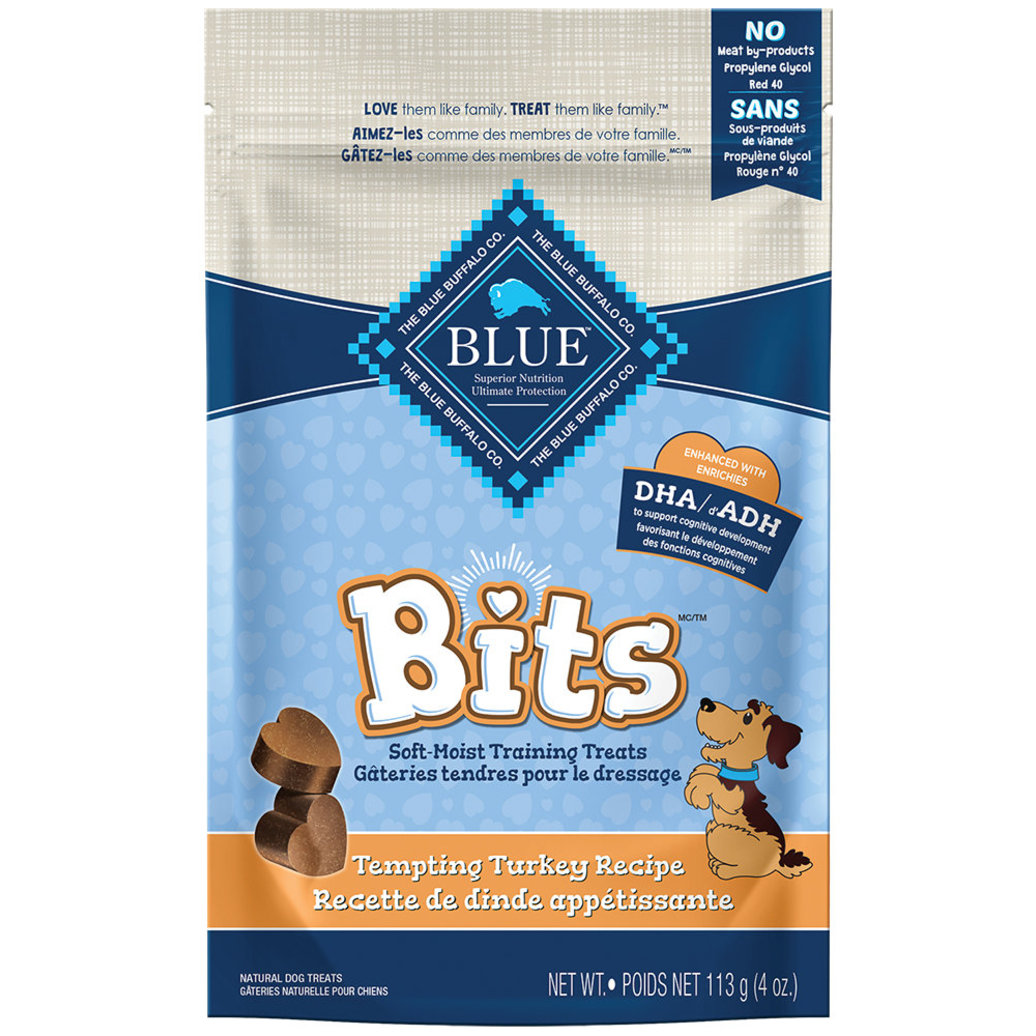 View larger image of Blue Buffalo, Blue Bits - Turkey Soft Treats - 113 g - Dog Treat