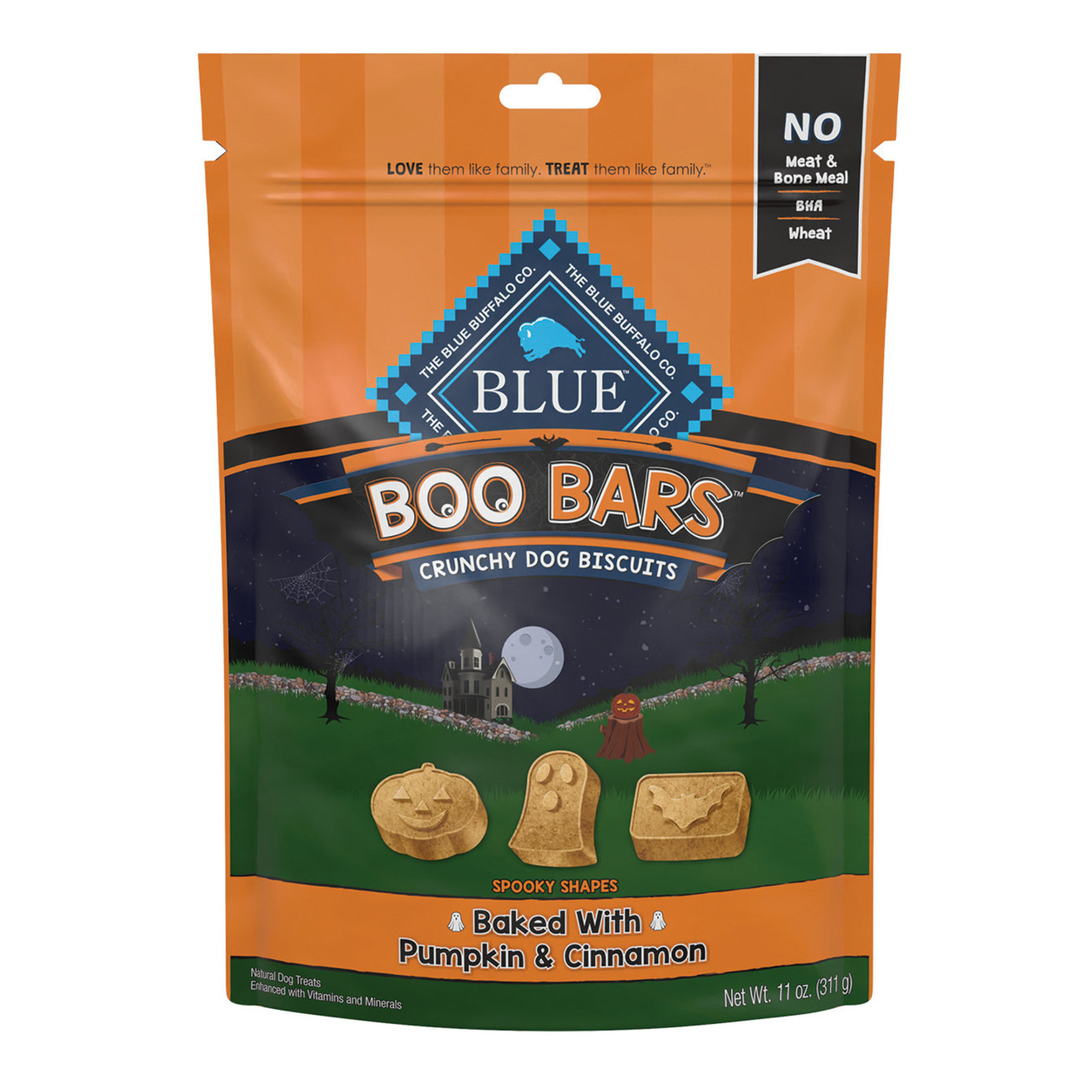 Blue Buffalo Boo Bars Pumpkin Cinnamon 312 g Ren s Pets