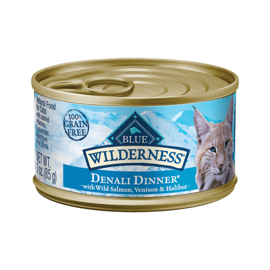 View larger image of Blue Buffalo, Can, Feline Adult Wilderness - Denali Dinner - 85 g