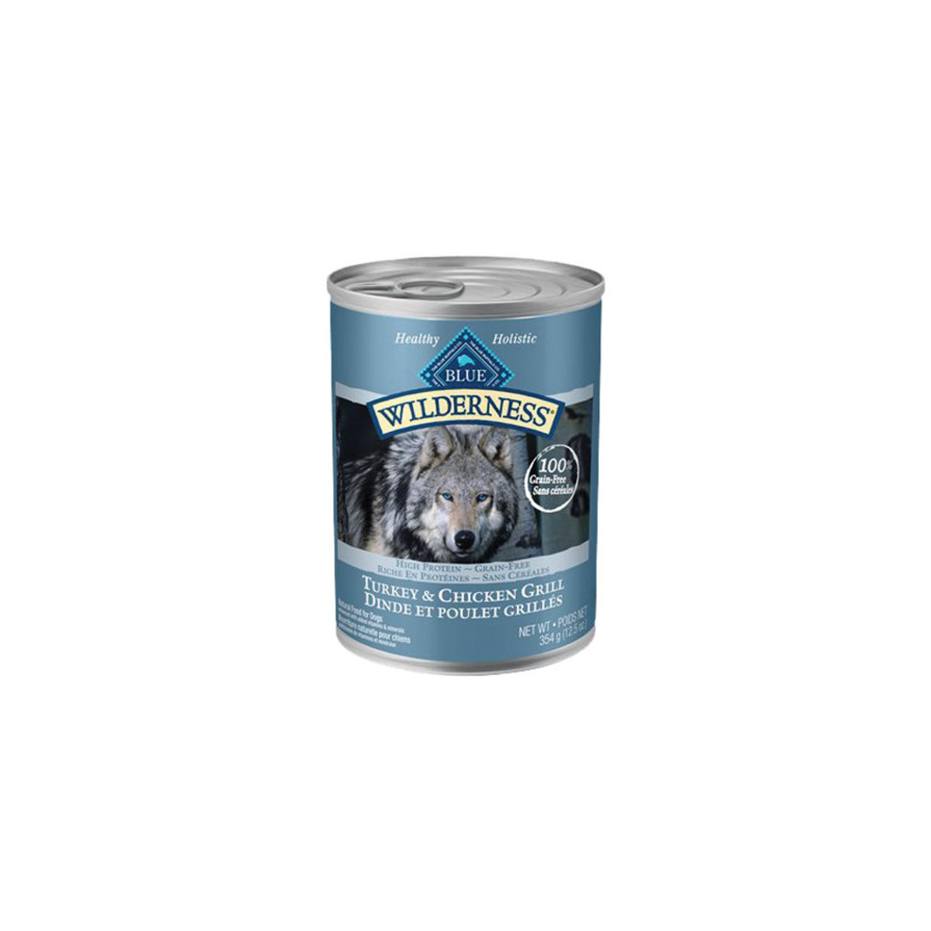 View larger image of Canned Dog Food, Wilderness, Turkey & Chicken Grill - 354 g