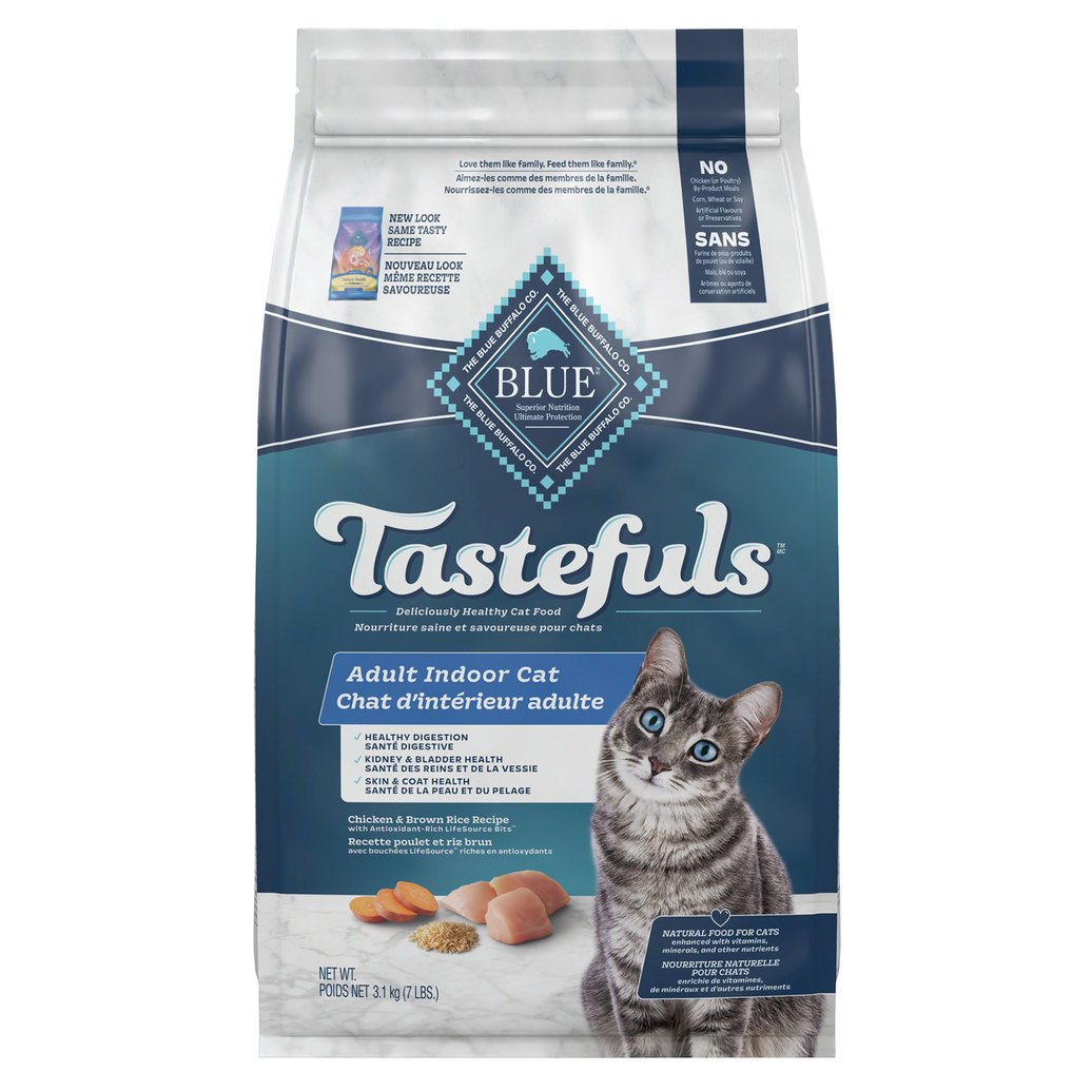 View larger image of Blue Buffalo, Tastefuls Indoor Health Natural Adult Dry Cat Food, Chicken & Brown Rice