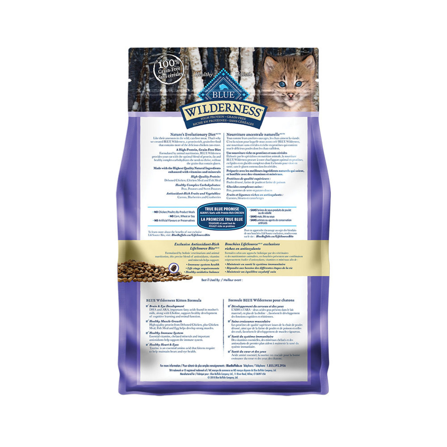 Blue buffalo kitten food clearance ingredients