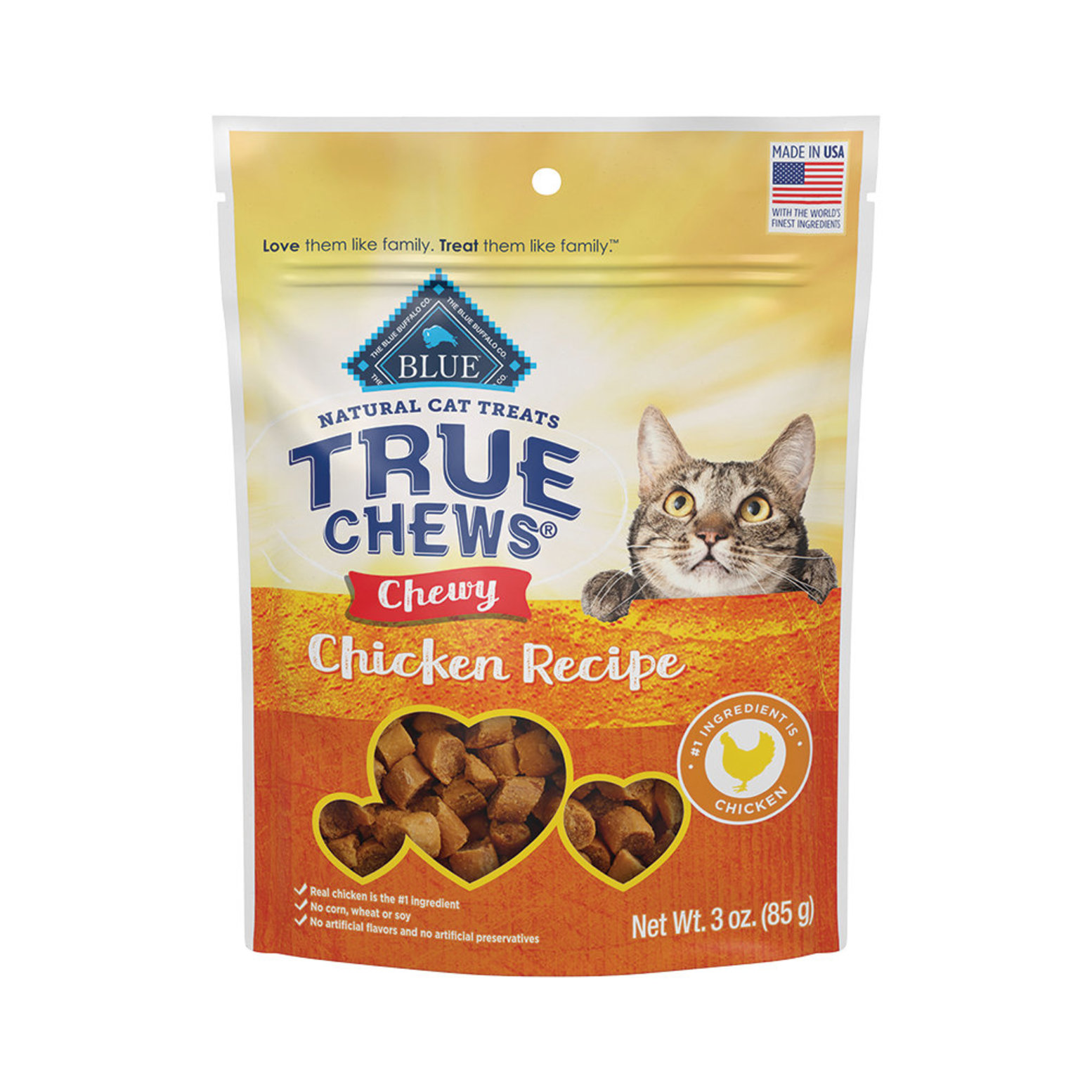 Blue Buffalo Feline True Chews Chewy Chicken 85 g Ren s Pets