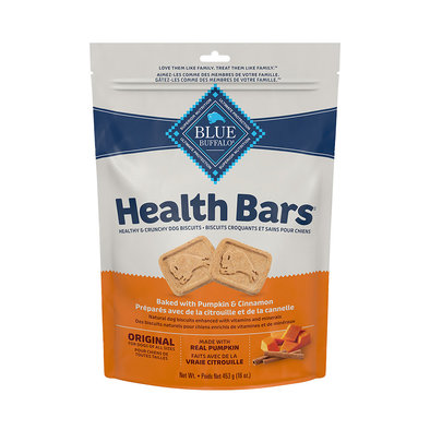 Blue Buffalo, Health Bars - Pumpkin & Cinnamon - 453 g - Dog Biscuit