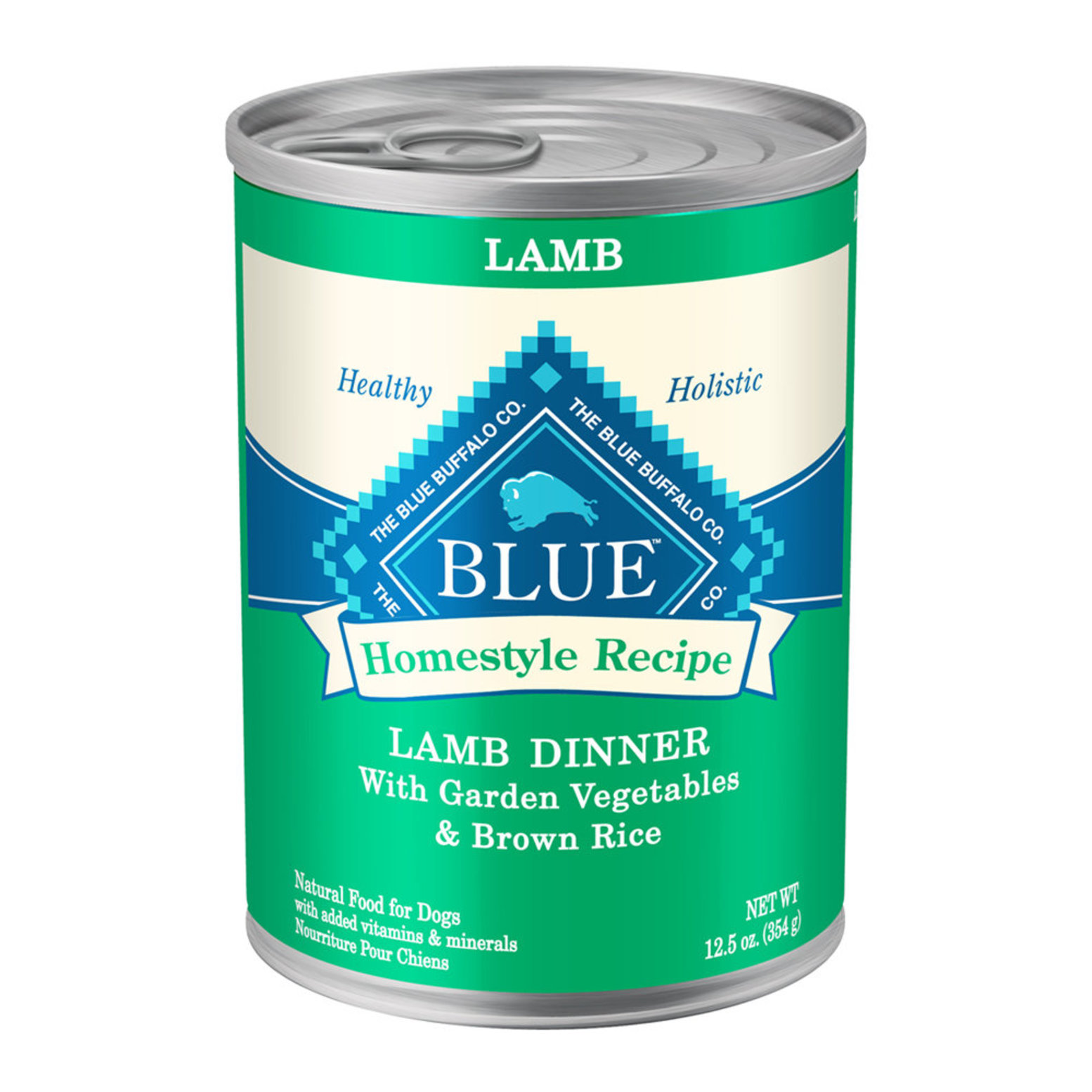 Blue Buffalo Homestyle Recipe Lamb Dinner Dog Food Size 354 g