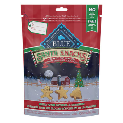 Blue Buffalo, Santa Snacks - 312 g - Dog Treat