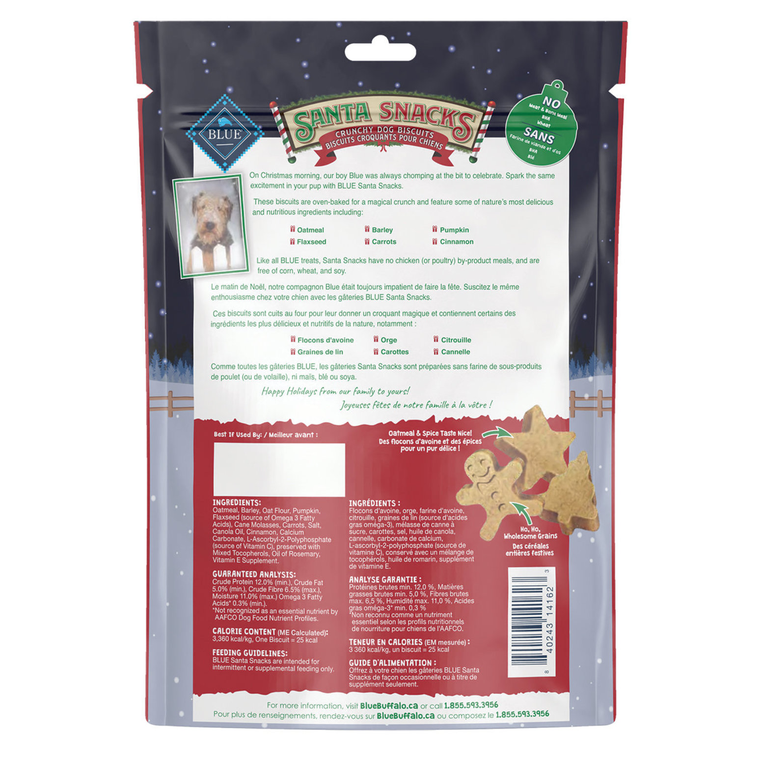 Blue Buffalo Santa Snacks 312 g Ren s Pets