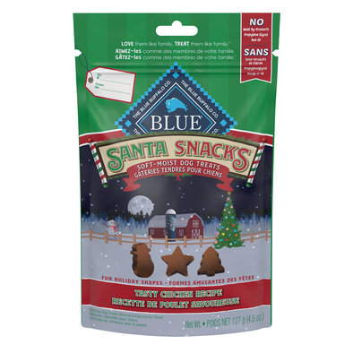 Blue Buffalo, Santa Snacks Soft Treat - 142 g - Dog Treat