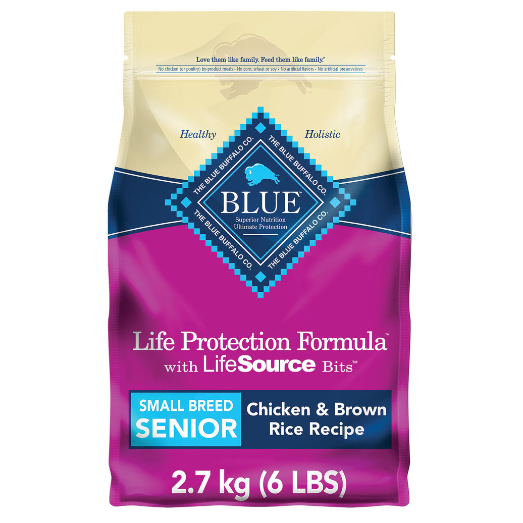 View larger image of Blue Buffalo, Senior - Life Protection - Small Breed - Chicken & Brown Rice