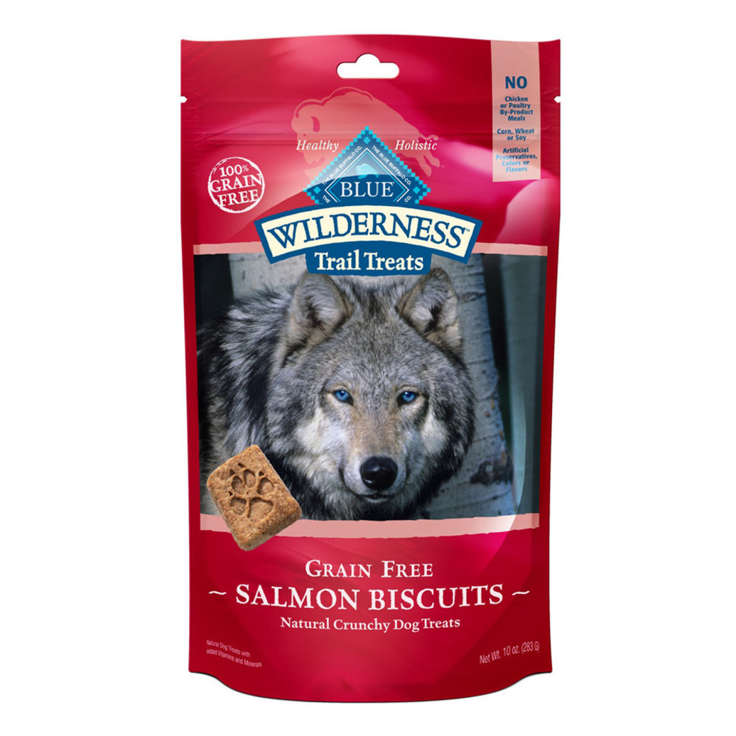 View larger image of Blue Buffalo, Wilderness Salmon Biscuits - 10 oz