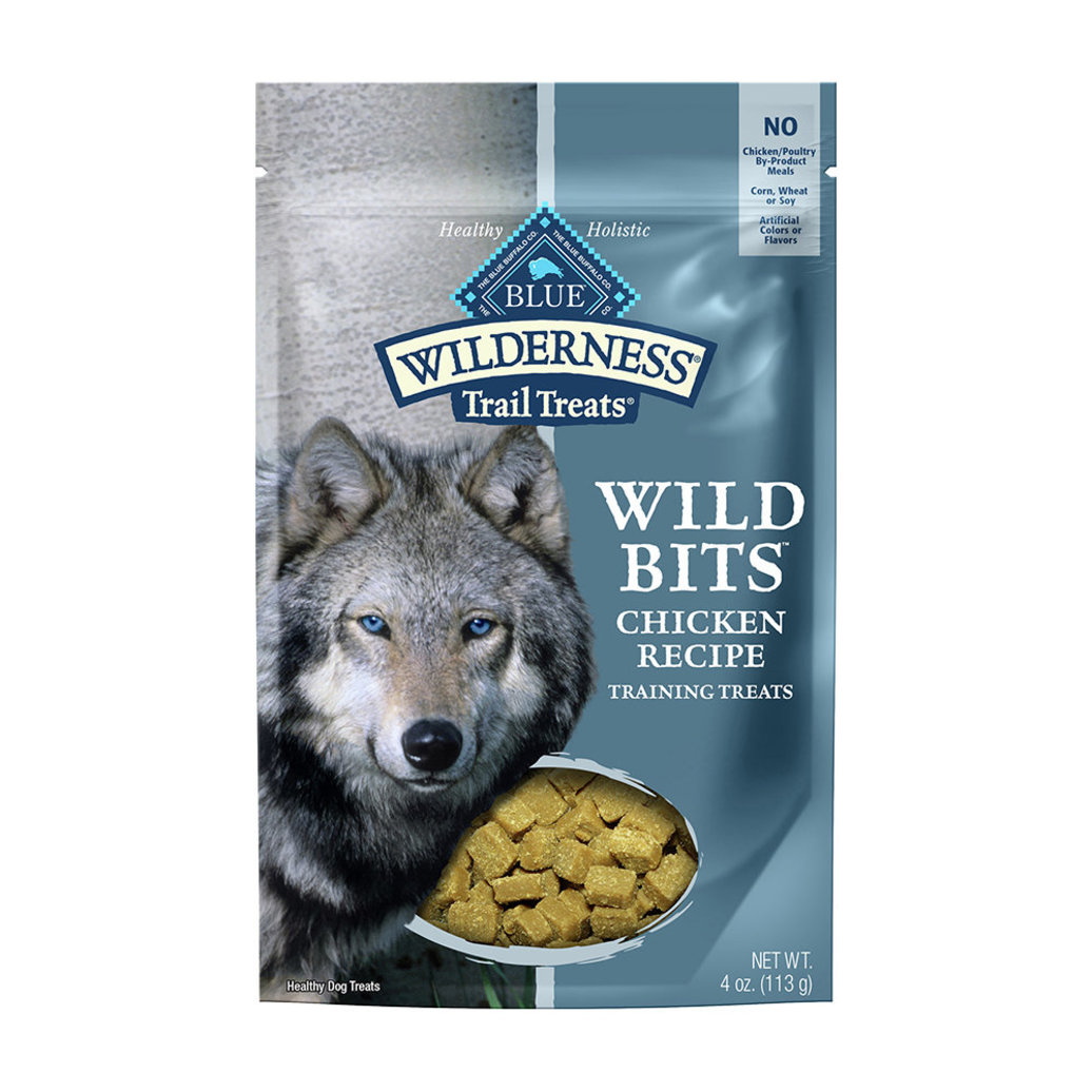 View larger image of Blue Buffalo, Wilderness Wild Bits - Chicken - 113 g - Dog Treat