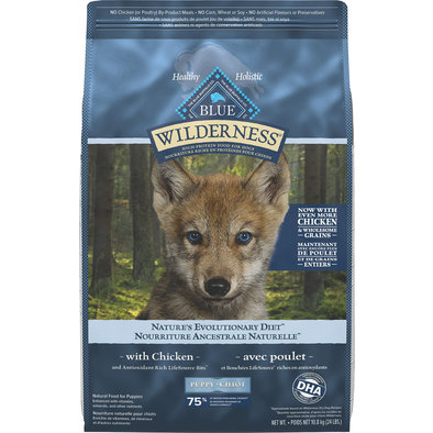 Wilderness with More Meat & Wholesome Grains Puppy - Chicken