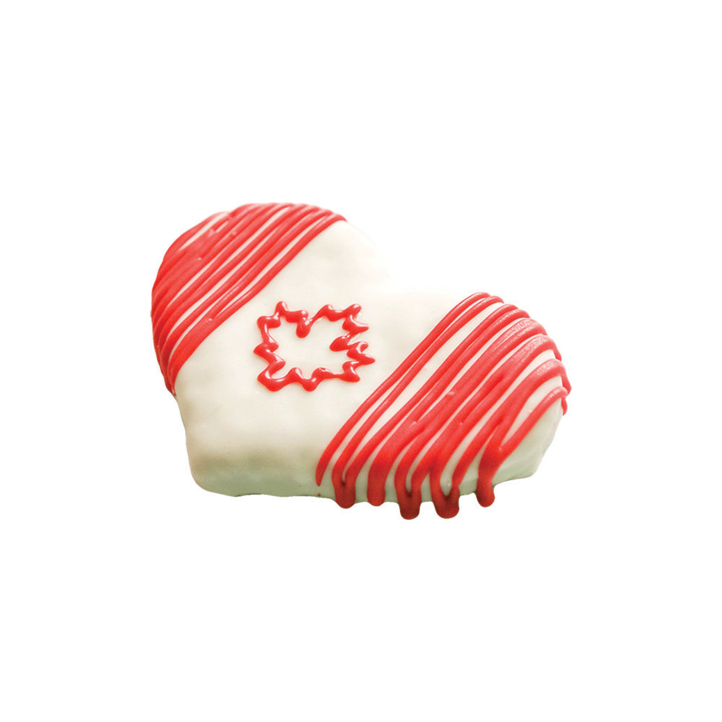 View larger image of Bosco & Roxy's, Canadian Heart Cookie - 53 g - Dog Biscuit