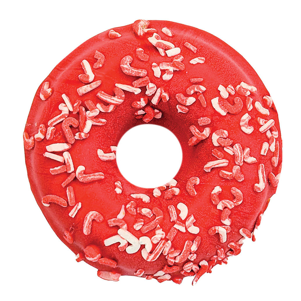 View larger image of Bosco & Roxy's, 3D Donuts Candy Cane - Medium - Dog Biscuit