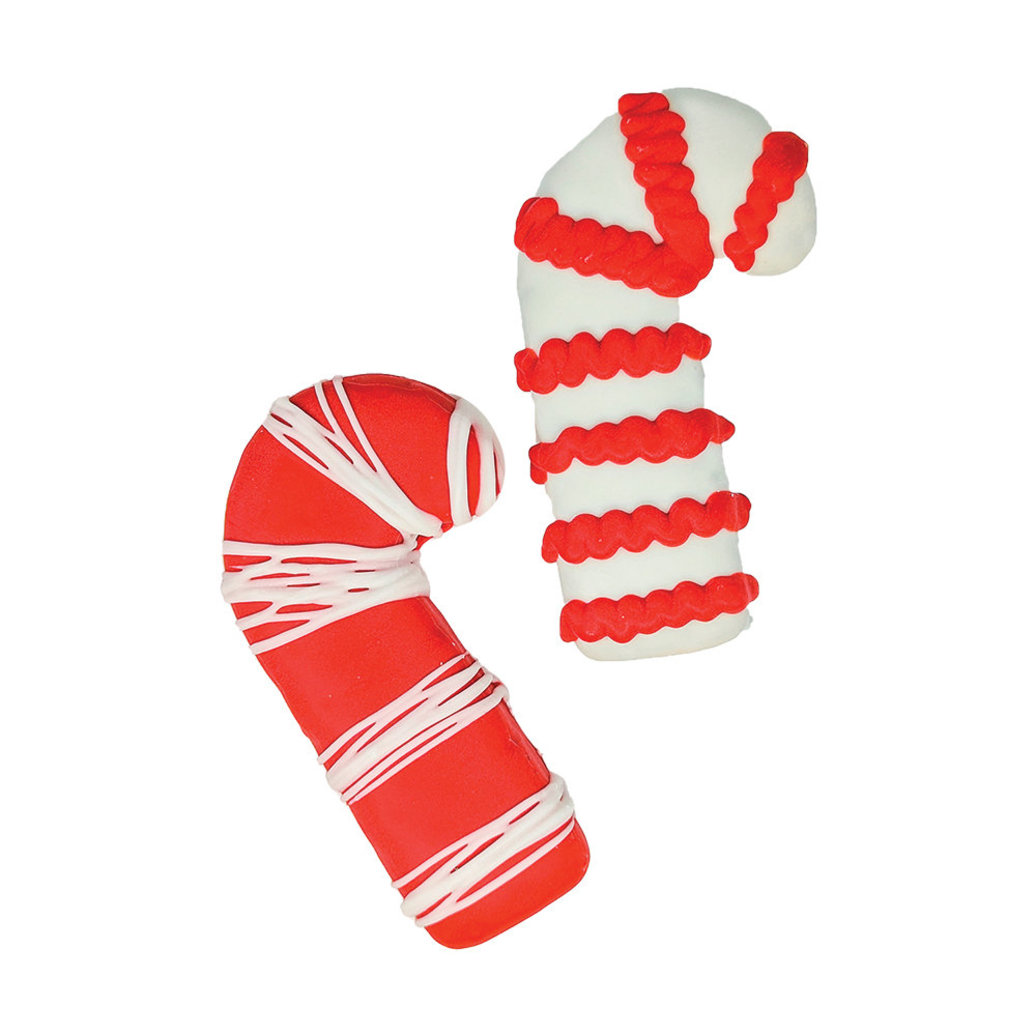 View larger image of Bosco & Roxy's, Candy Cane - Small - Dog Biscuit