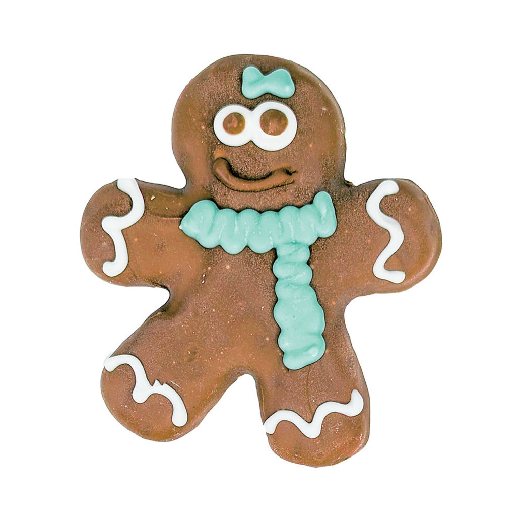 View larger image of Bosco & Roxy's, Gingerbread Friends - Medium - Dog Biscuit