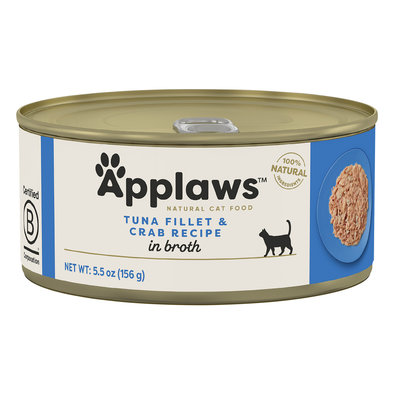  Can, Feline Adult - Tuna & Crab - 156 g