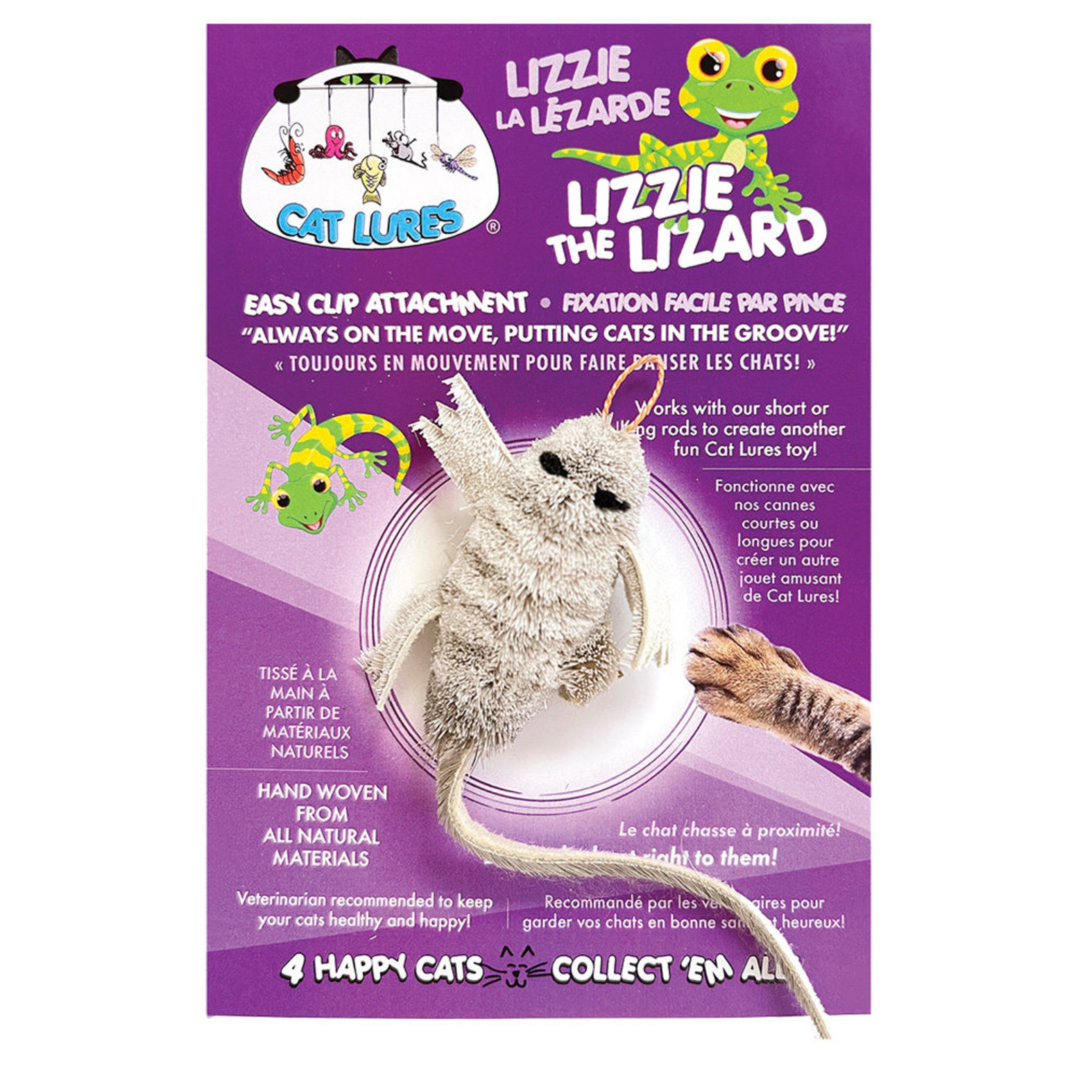 Cat Lures Lizzie the Lizard | Cat Toy