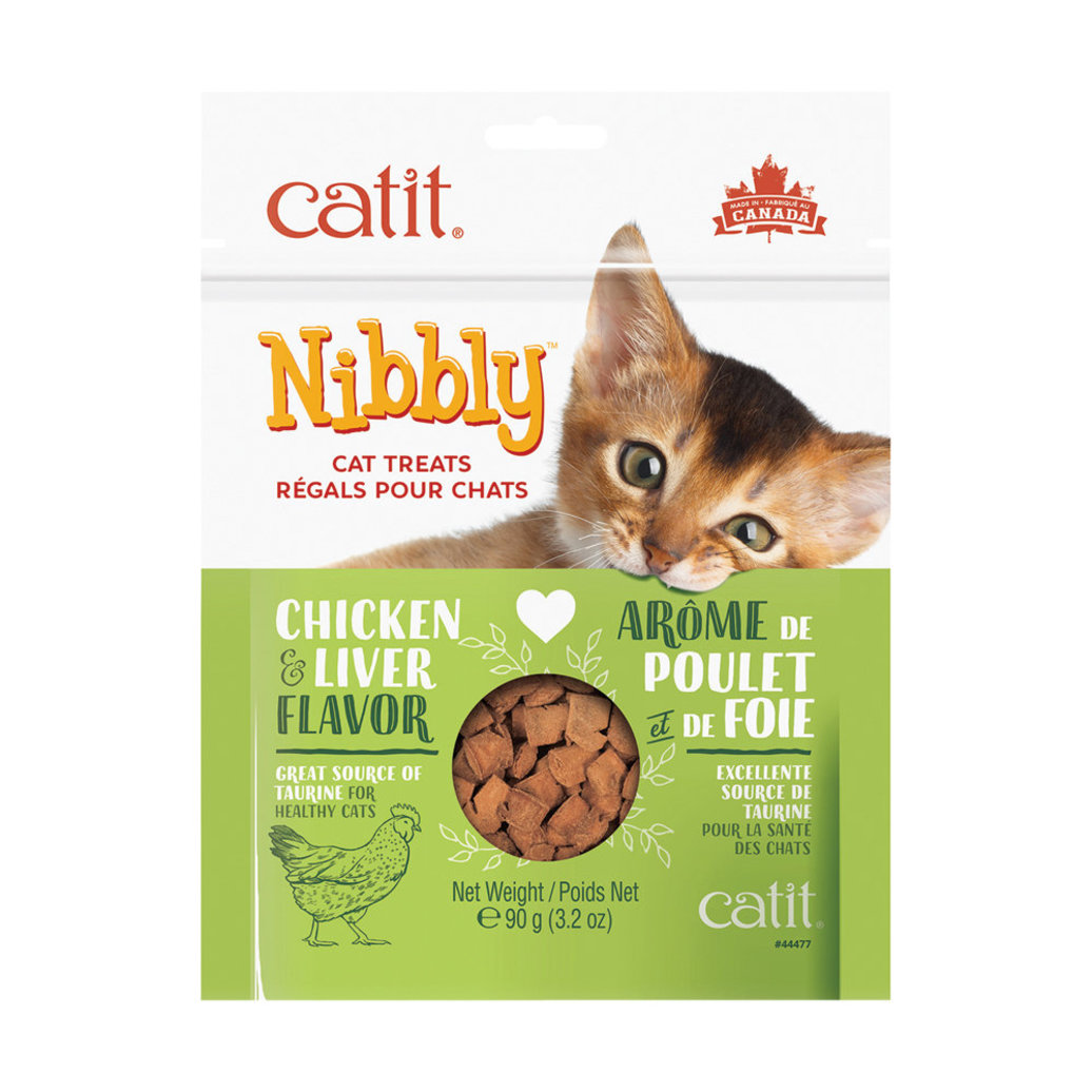 View larger image of Catit, Feline Nibbly Treats - Chicken Liver - 90 g