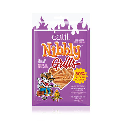 Nibbly Grills - Chicken & Scallop  - 30 g