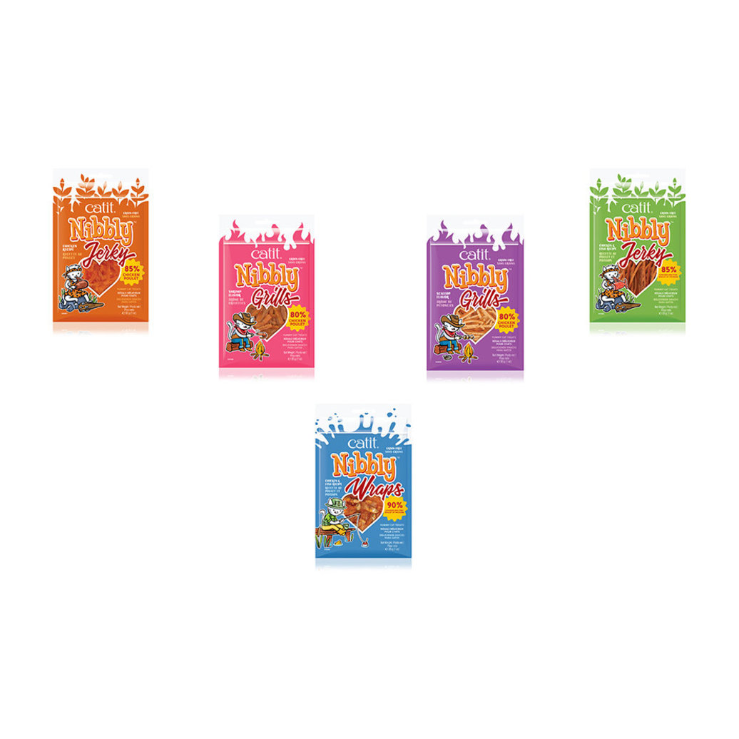 View larger image of Nibbly Jerky - Chicken & Fish - 30 g