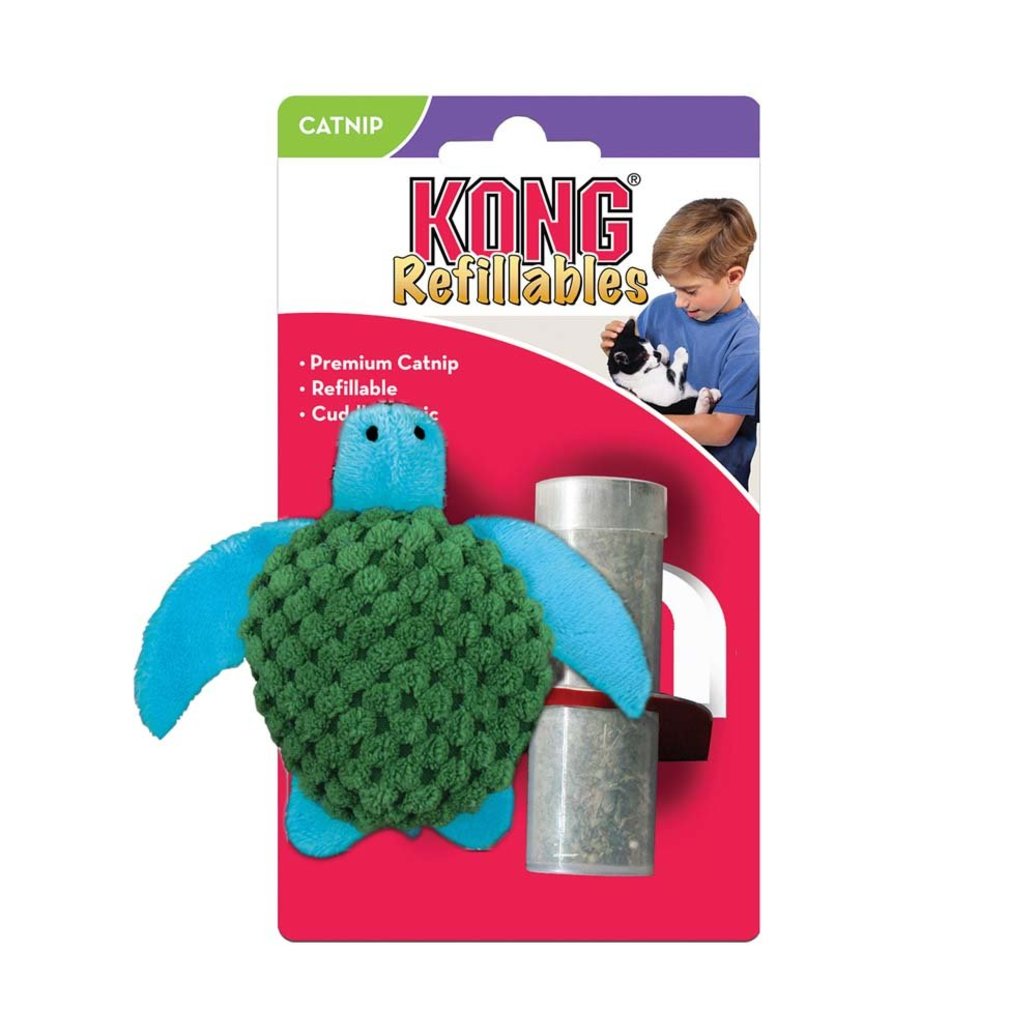 View larger image of Refillables Catnip Turtle Toy