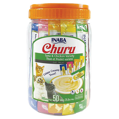 Churu Purees -Tuna & Ckn Variety Pack - 700g 50pk