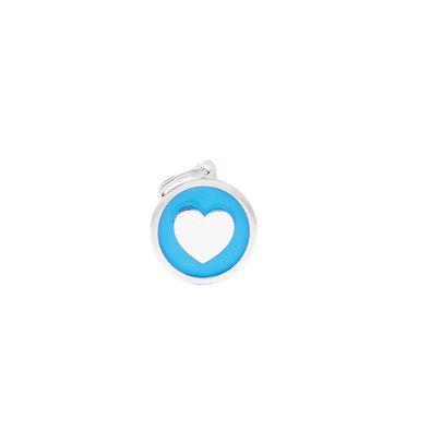 Circle Heart - Light Blue - Big