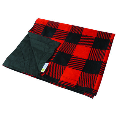 Cloud Pillow Cover - Red Buffalo Plaid - Large