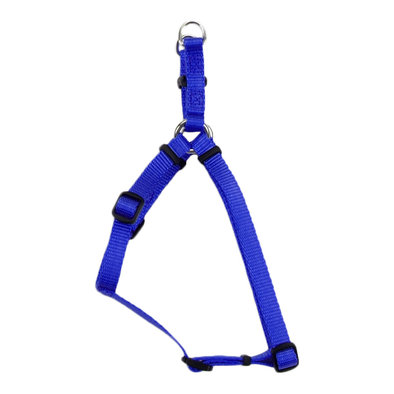 Adjustable Dog Harness, Blue, Medium - 3/4" x 20"-30"