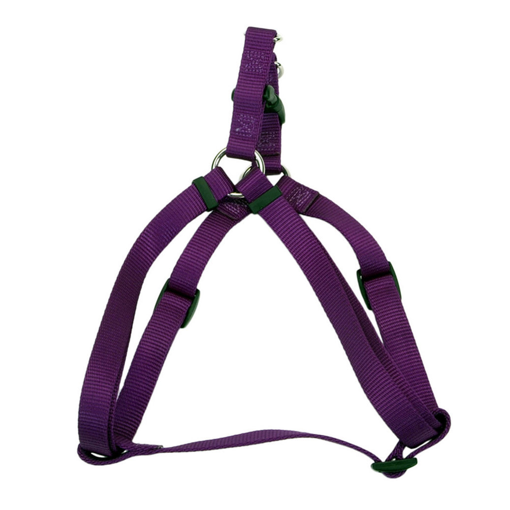 View larger image of Adjustable Dog Harness, Purple, Medium - 3/4" x 20"-30"