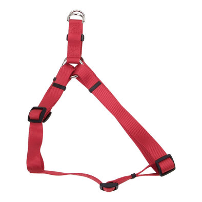 Adjustable Dog Harness, Red, Large - 1" x 26"-38"