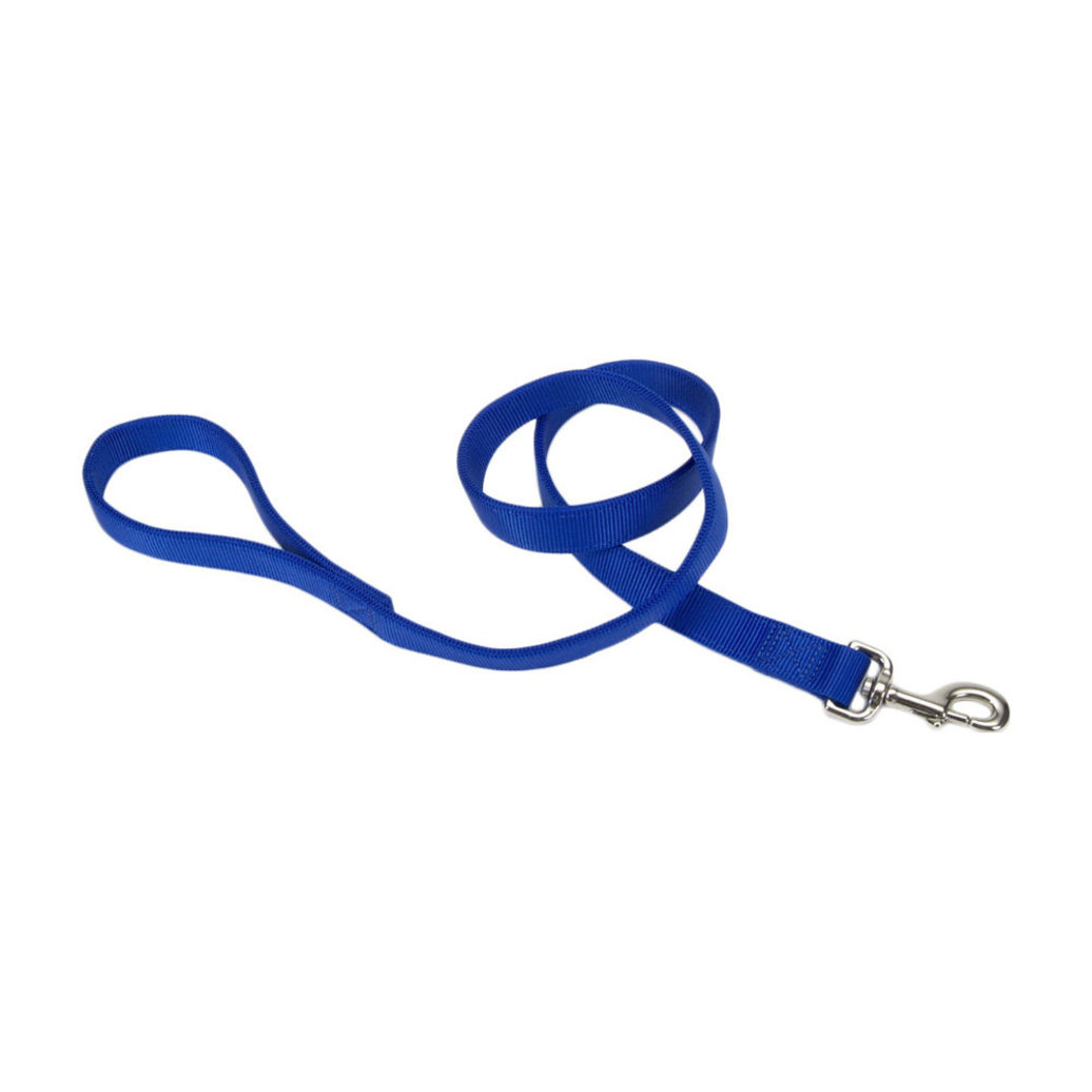 View larger image of Dog Leash - Core 2 Ply - Blue - 1" x 6'