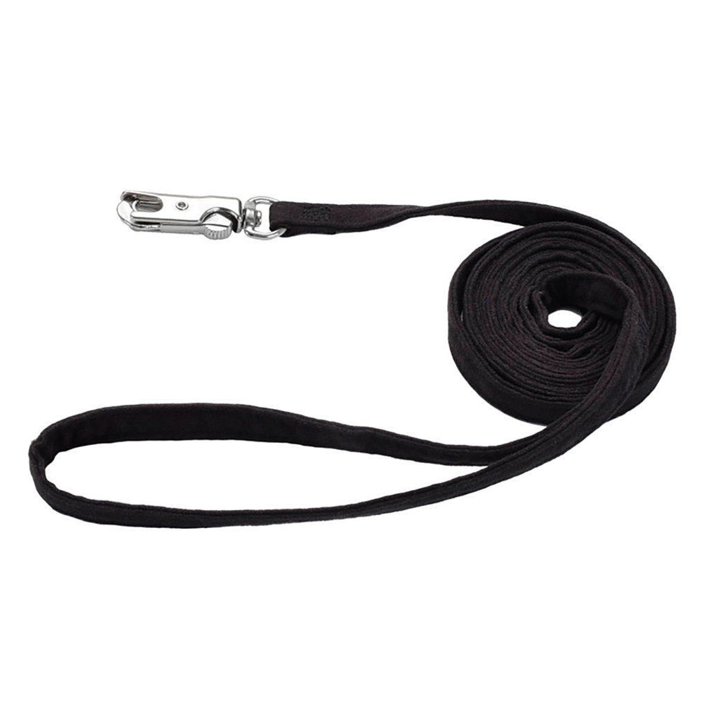 View larger image of Microfiber Leash, Black, X-Small - 3/8" x 6'