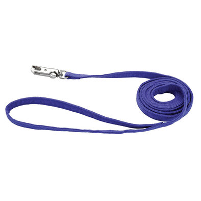 Microfiber Leash, Blue, X-Small - 3/8" x 6'