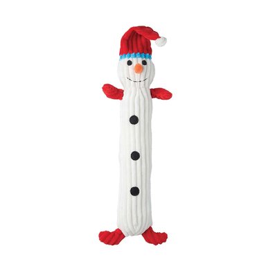 Corduroy Snowman w/ Hat Stick