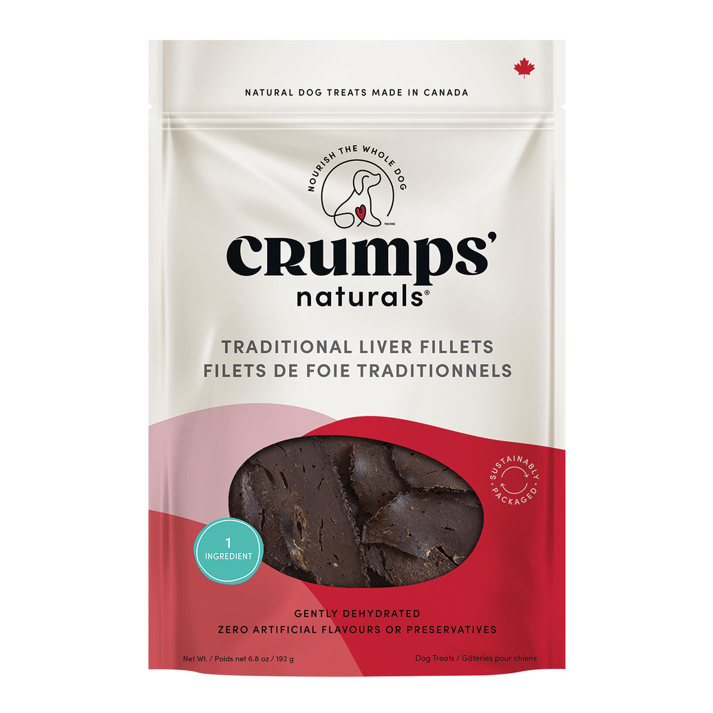 View larger image of Crumps' Naturals, Traditional Liver Fillets Dog Treats