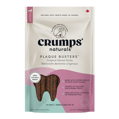 Crumps' Naturals, Plaque Busters 3.5" - Original - 18pk