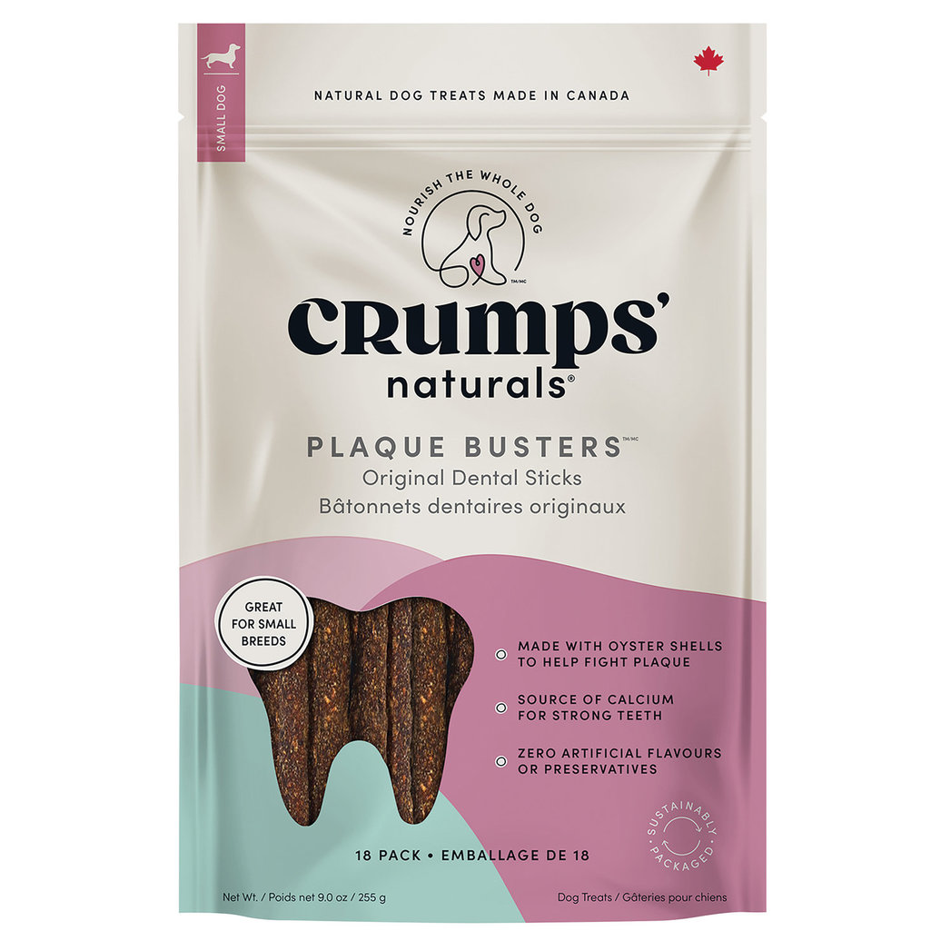 View larger image of Crumps' Naturals, Plaque Busters 3.5" - Original - 18pk - Dog Treat
