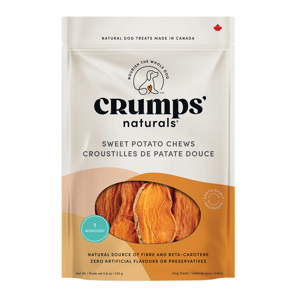 View larger image of Crumps' Naturals, Sweet Potato Chews - 330 g