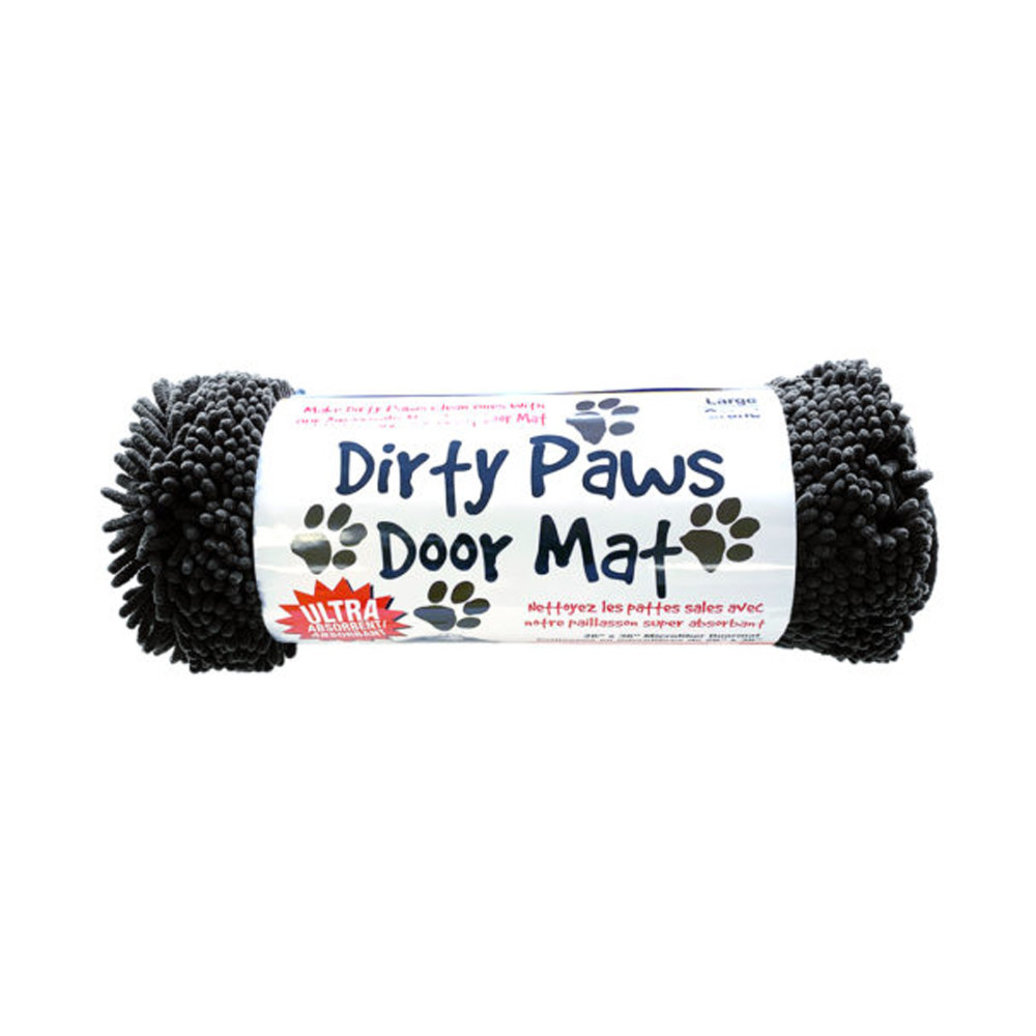 View larger image of Dirty Paws, Doormat - Black - 36x26"