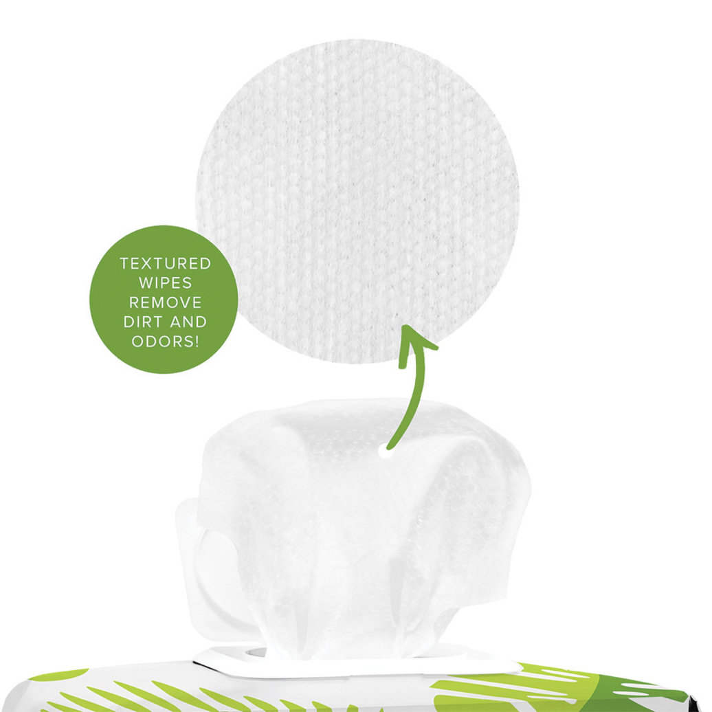 View larger image of Earth Rated, Compostable Grooming Wipes - Unscented