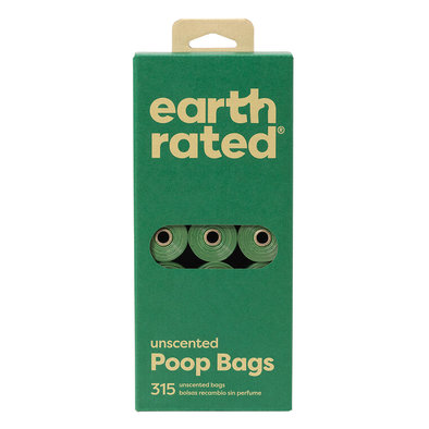 Earth Rated, PoopBags - Unscented - 315 Ct